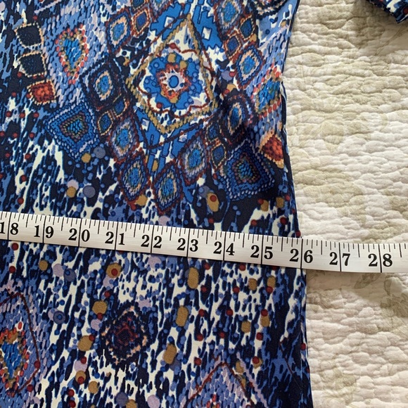 New Directions A-Line Dress, XL, Blue - Picture 9 of 11